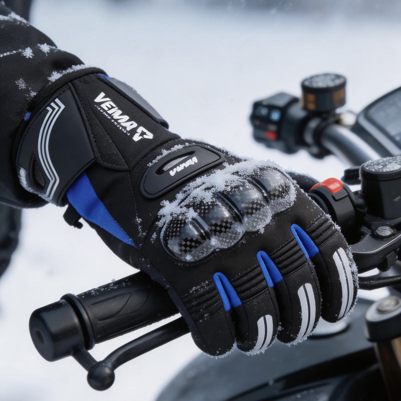 Ski Glove Waterproof - Kış Su Geçirmez Sıcak Motosiklet Eldivenleri