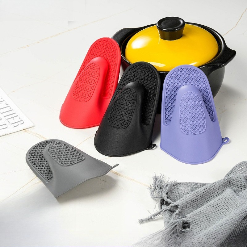 Oven Mitt Silicone - Kalınlaştırılmış silikon el klipsi, mutfak silikon