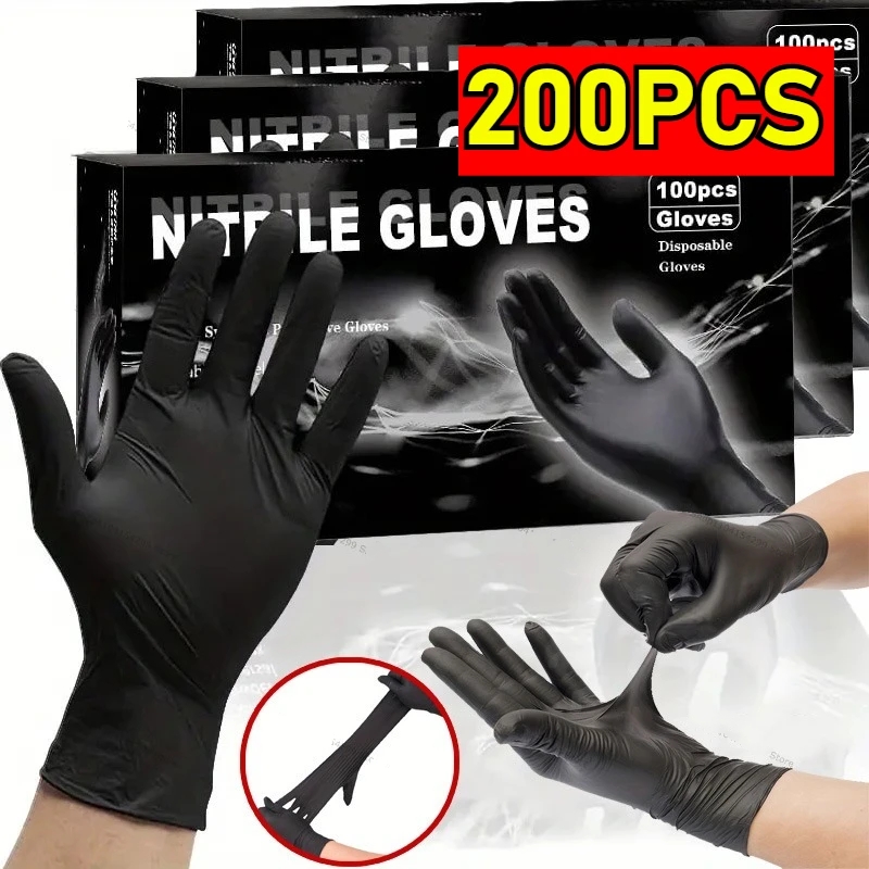 Nitrile Mechanic Glove - Tek kullanımlık nitril su geçirmez eldivenler