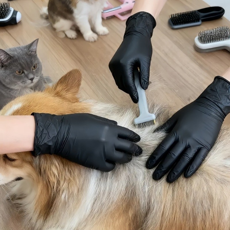 Nitrile Mechanic Glove - 50 Adet Gıda Sınıfı Tek Kullanımlık