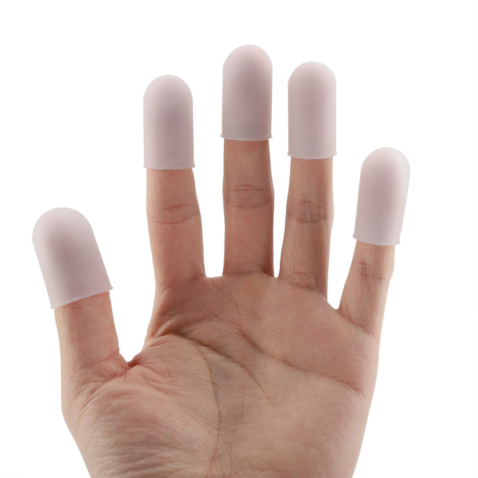 Oven Mitt Silicone - 5 adet silikon parmak koruyucu başparmak
