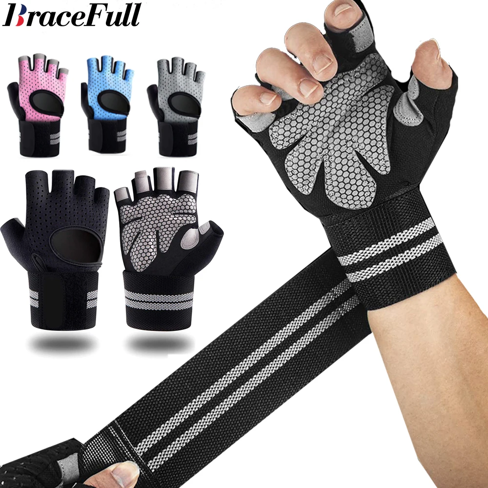 Workout Glove Gym - 1 çift yarım parmak spor salonu