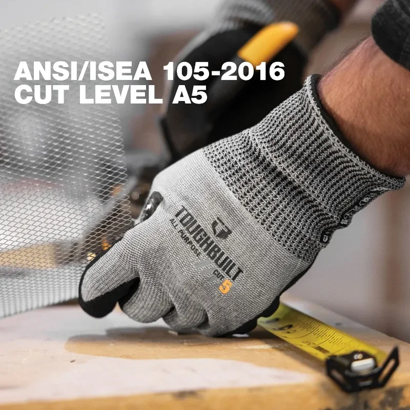 Cut Resistant Glove - ToughBuilt TB-P2-112-5-L Nitril Süper Aşınmaya Dayanıklı