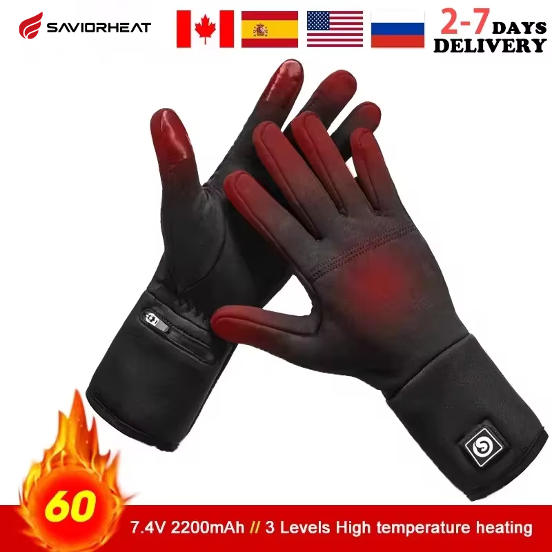 Heat Resistant Glove - Şarj edilebilir elektrikli astar ısıtmalı eldiven
