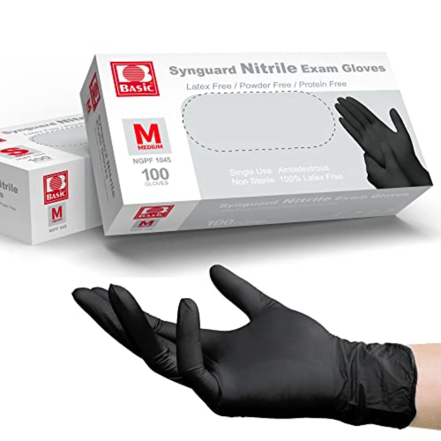 Tıbbi Siyah Nitril Muayene Eld - Exam Glove Nitrile incelemesi ve fiyatı