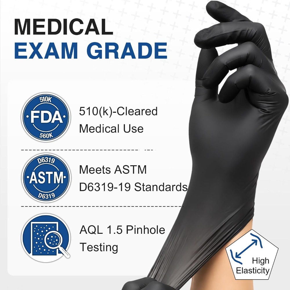 Tek Kullanımlık Siyah Nitril E - Exam Glove Nitrile incelemesi ve fiyatı
