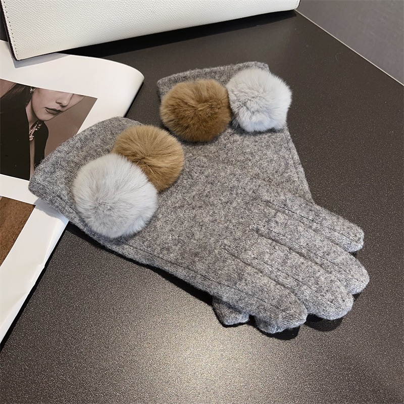 Eldiven Kadın Yün Ekose Tilki  - Wool Glove Lined incelemesi ve fiyatı