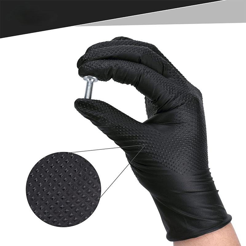 2-100PCS 8mil Ağır Hizmet Tipi - Nitrile Mechanic Glove incelemesi ve fiyatı