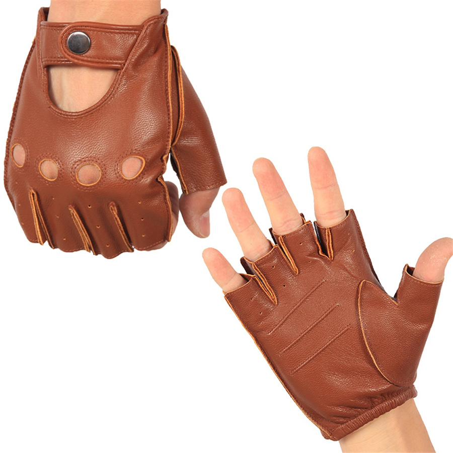 Yüksek Kaliteli adamın Yarım P - Leather Driving Glove incelemesi ve fiyatı