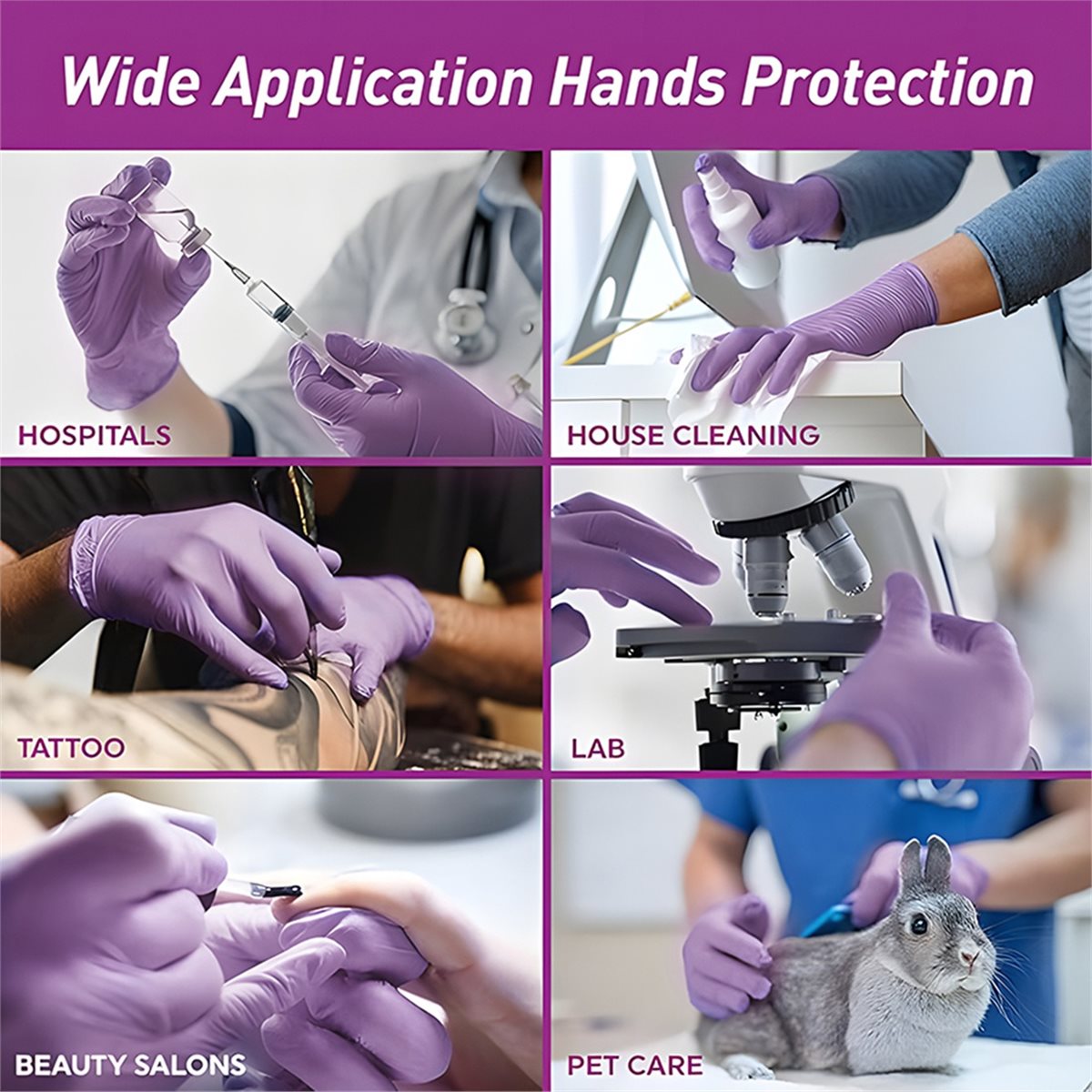 HITL 100 adet Nitril Muayene E - Exam Glove Nitrile incelemesi ve fiyatı