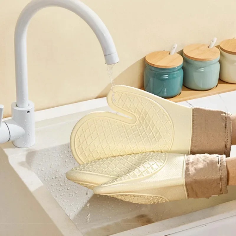 1PC Isıya Dayanıklı Silikon Fı - Oven Mitt Silicone incelemesi ve fiyatı