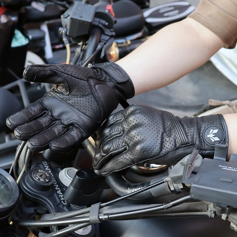 Unisex Vintage Deri Motosiklet - Motorcycle Glove Knuckle incelemesi ve fiyatı