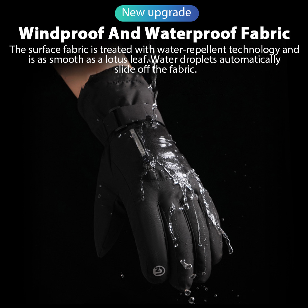 Erkekler kış su geçirmez bisik - Ski Glove Waterproof incelemesi ve fiyatı