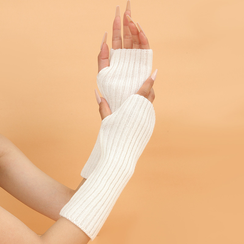 Kızlar Renkli Sıcak Örme Kol K - Fingerless Glove Knit incelemesi ve fiyatı
